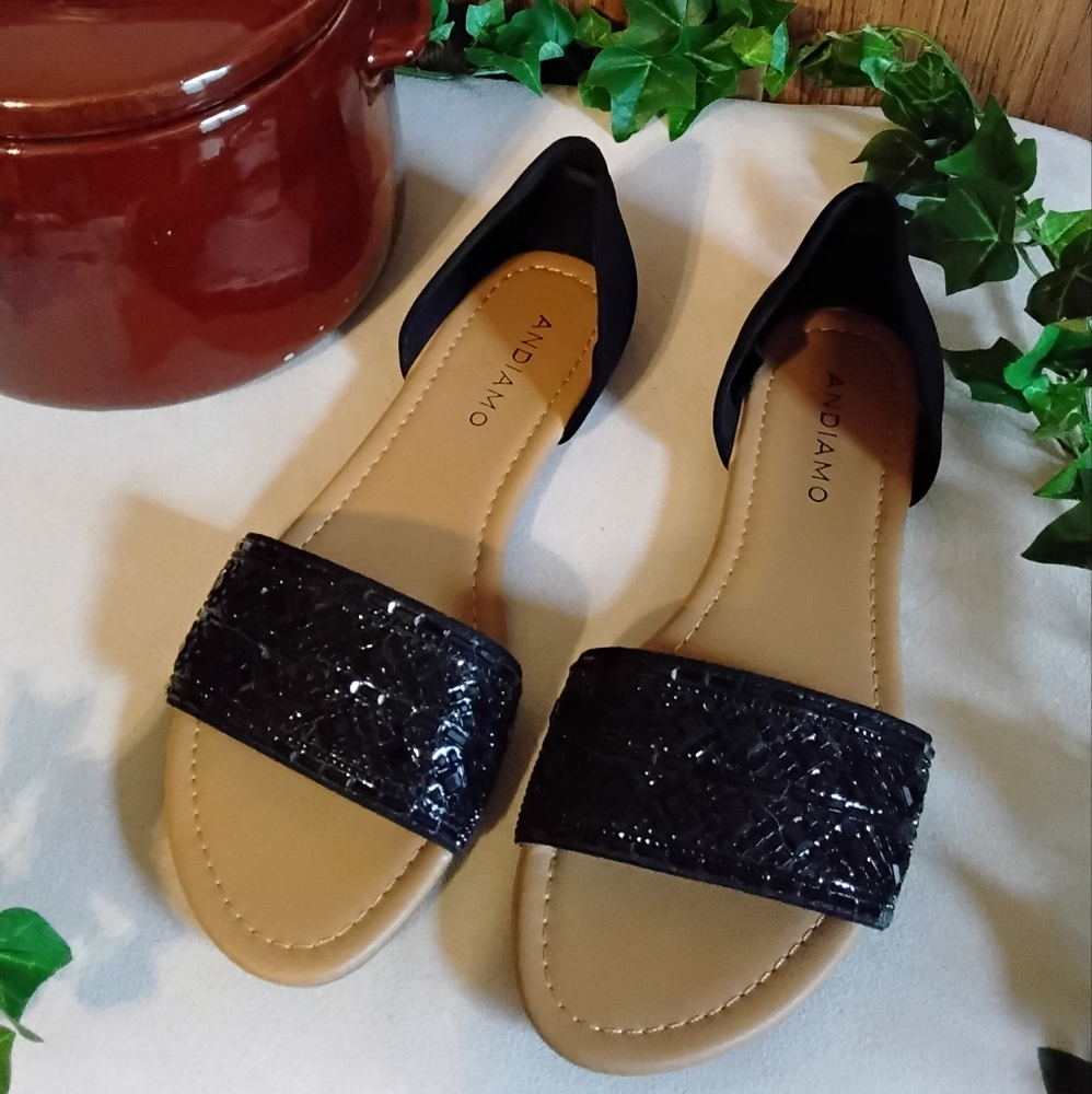 Andiamo Black Women's Sandals